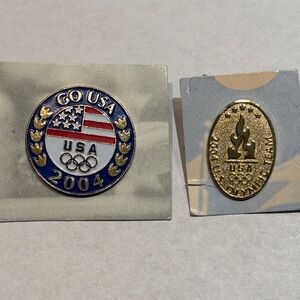 Bundle USA Olympic 2004 Pin vintage Athens collectible